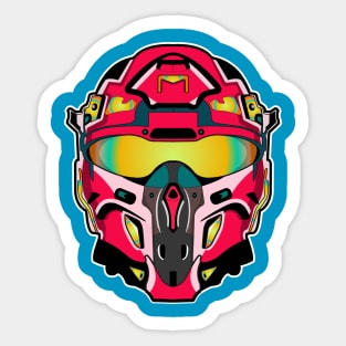 RaceForce helmet Sticker